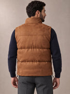 Hills Brown Padded Gilet