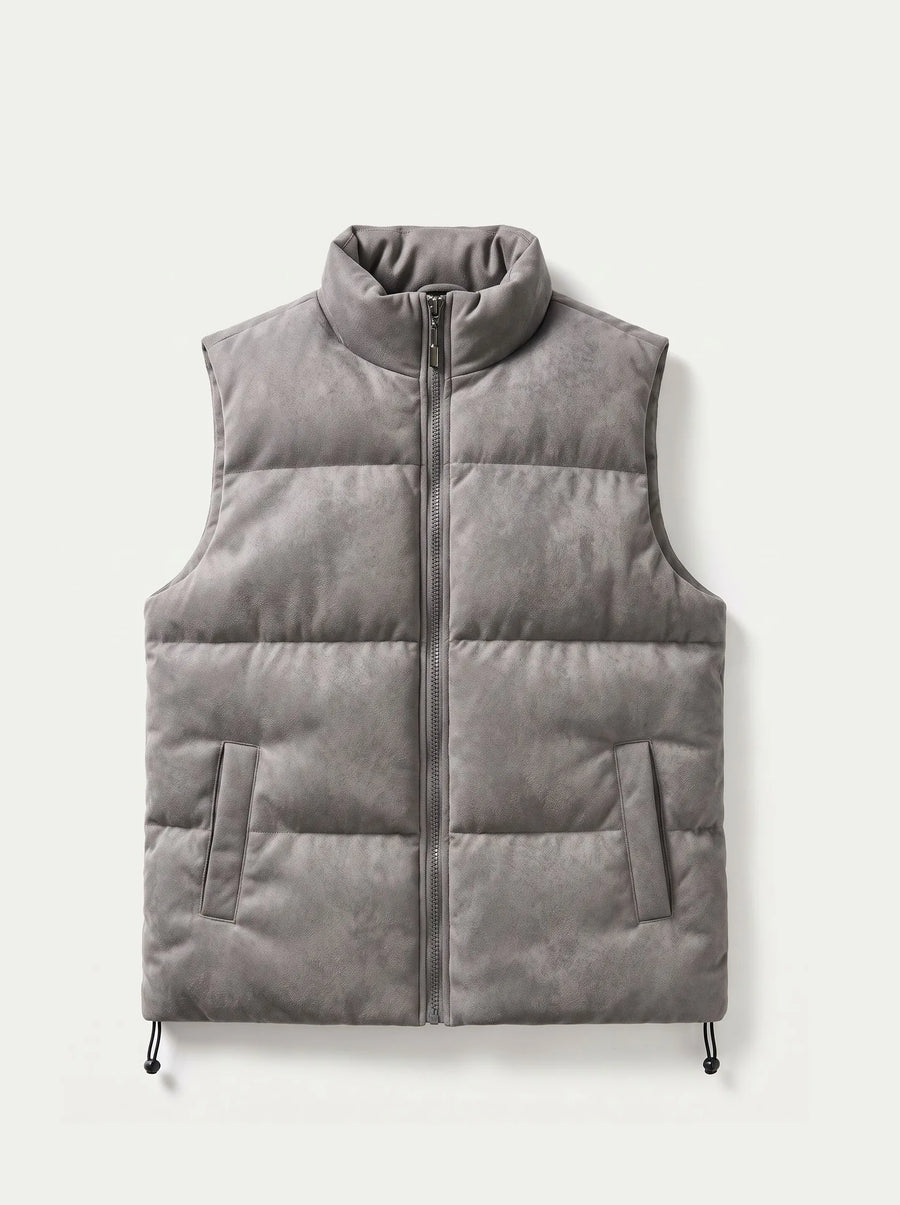 Hills Grey Padded Gilet