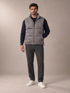Hills Grey Padded Gilet
