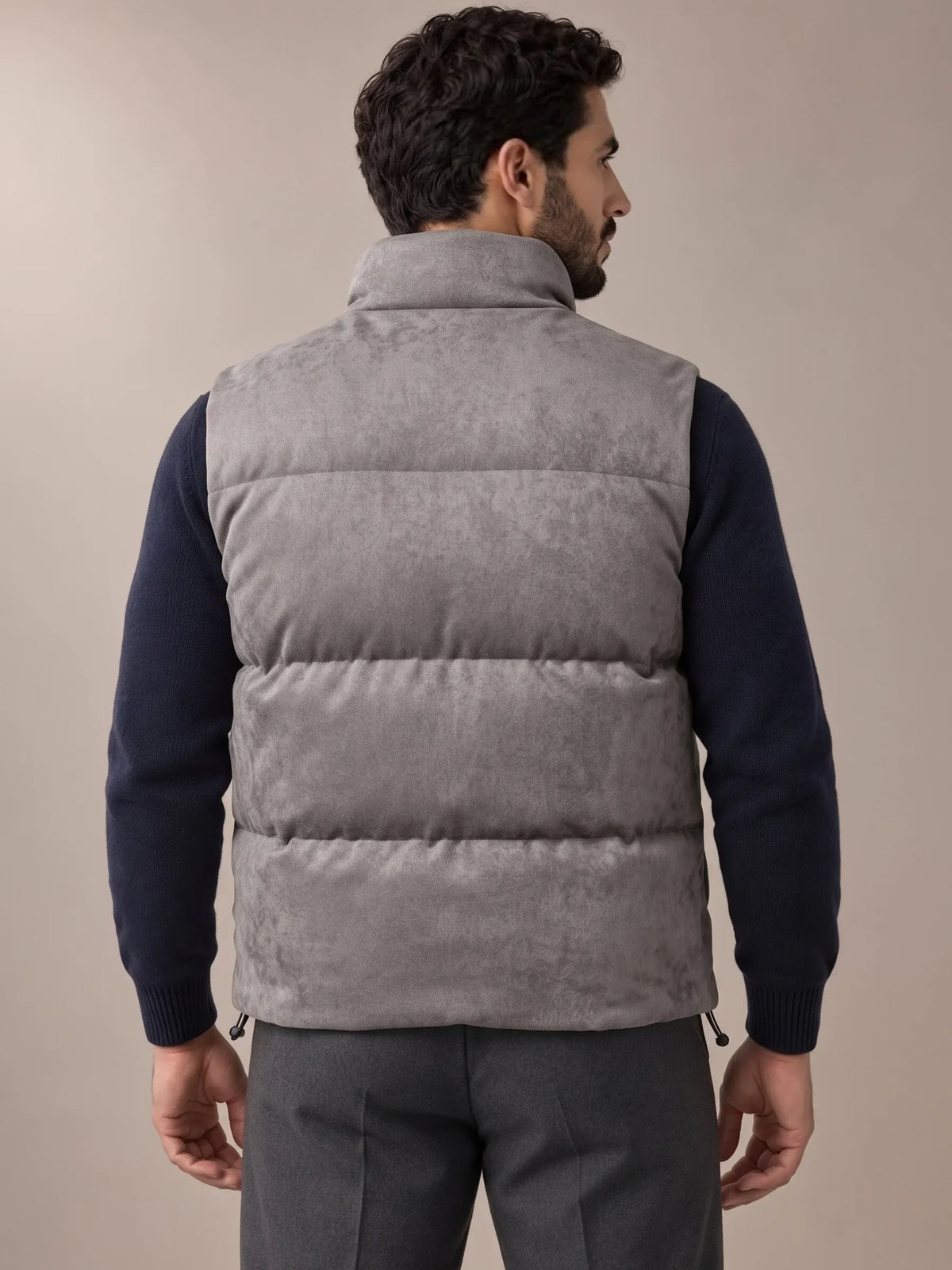 Hills Grey Padded Gilet