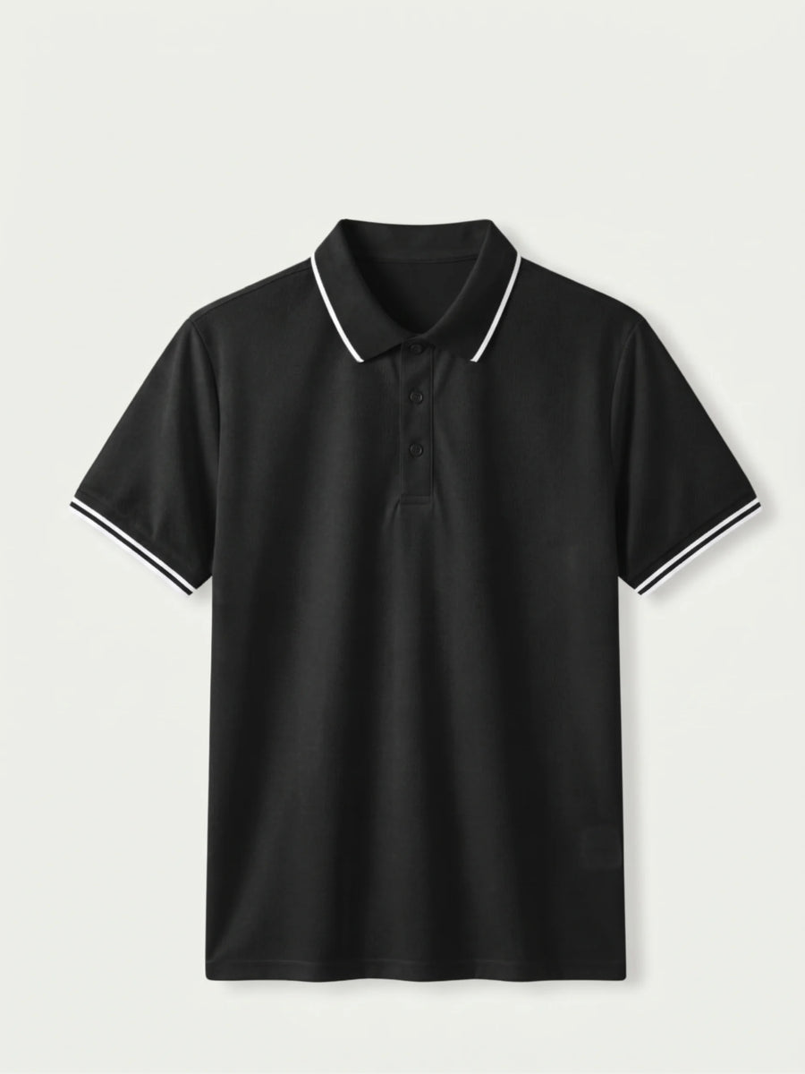 Morino Black Polo