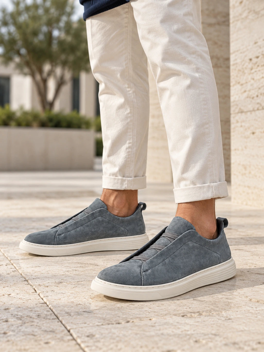 Milano Gray Sneakers