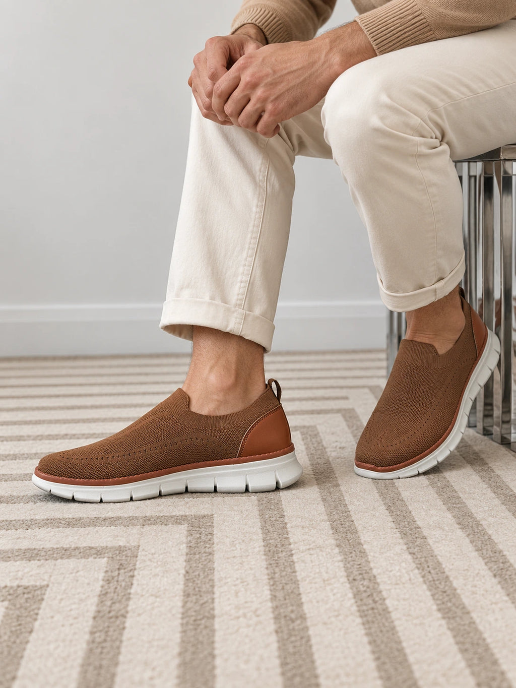 Cove Brown Lightweight Loafers